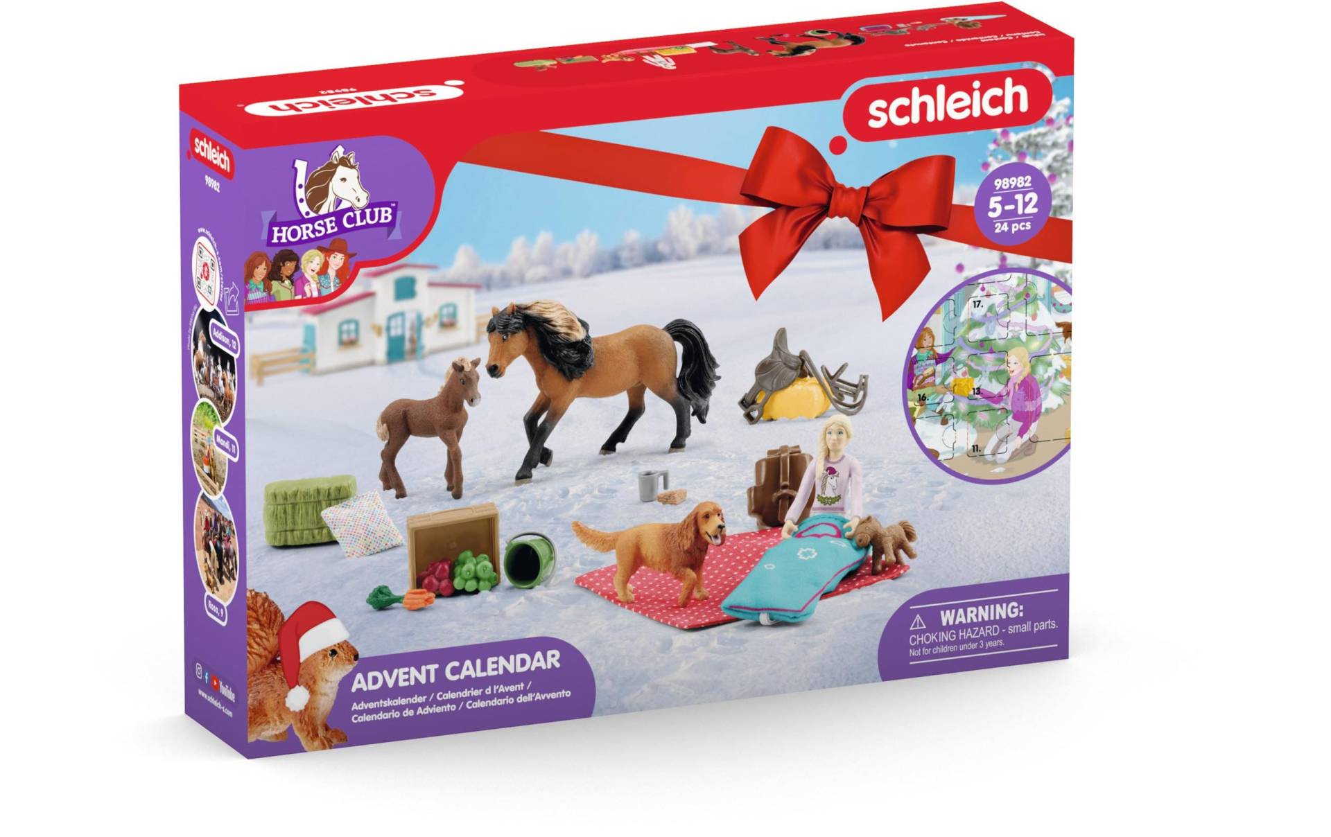 Schleich® Adventskalender »Horse Club 2023«, ab 5 Jahren von Schleich®