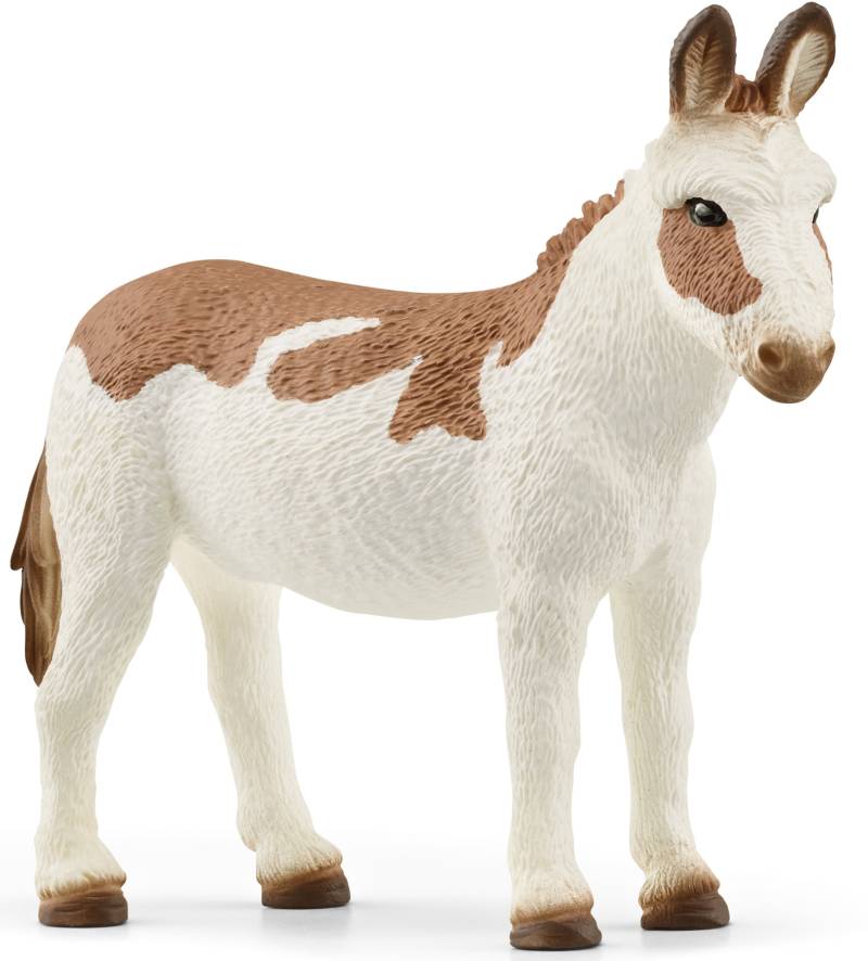 Schleich® Spielfigur »FARM WORLD, Amerikanischer Esel, gefleckt (13961)« von Schleich®