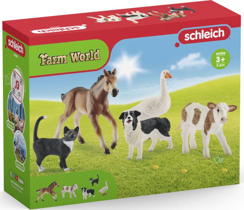 Schleich® Spielfigur »FARM WORLD, Tier-Mix (42386)«, (Set) von Schleich®