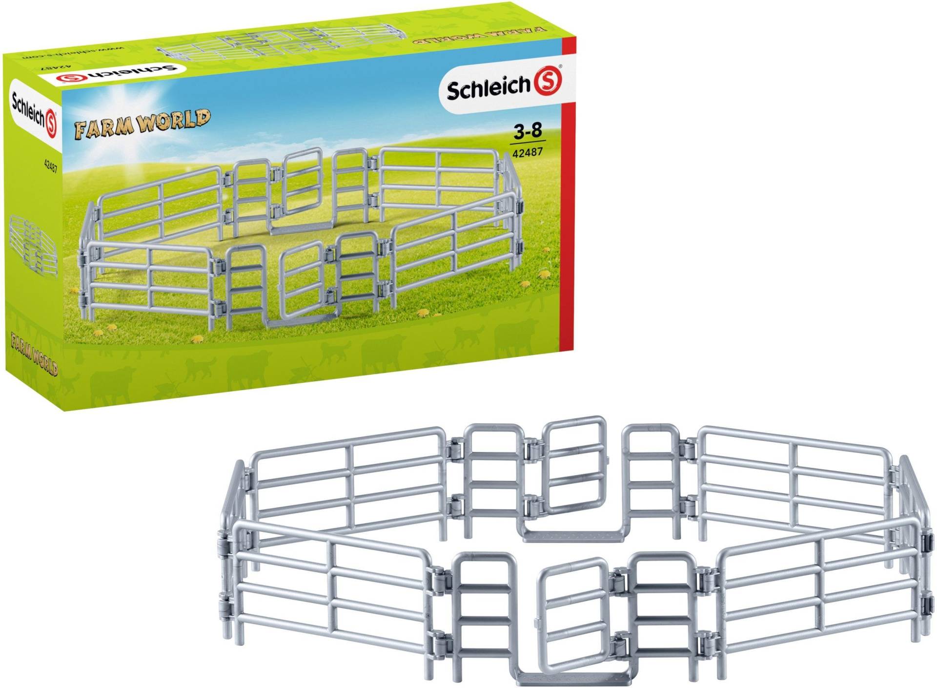 Schleich® Spielfigur »FARM WORLD, Weidezaun (42487)« von Schleich®