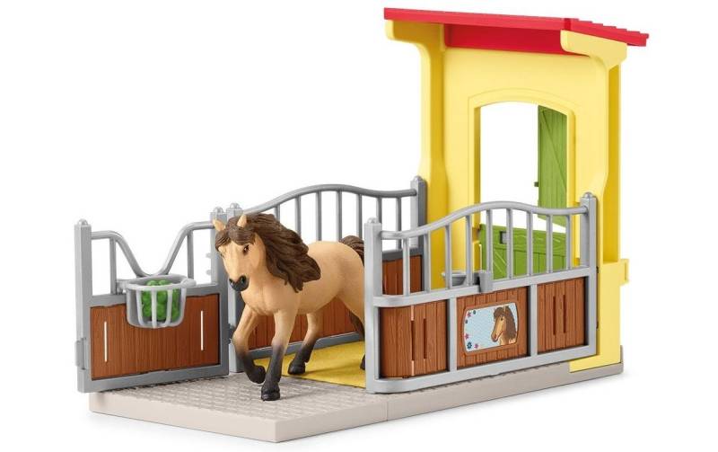 Schleich® Spielfigur »Farm World Ponybox mit Islandpferd Hengst« von Schleich®