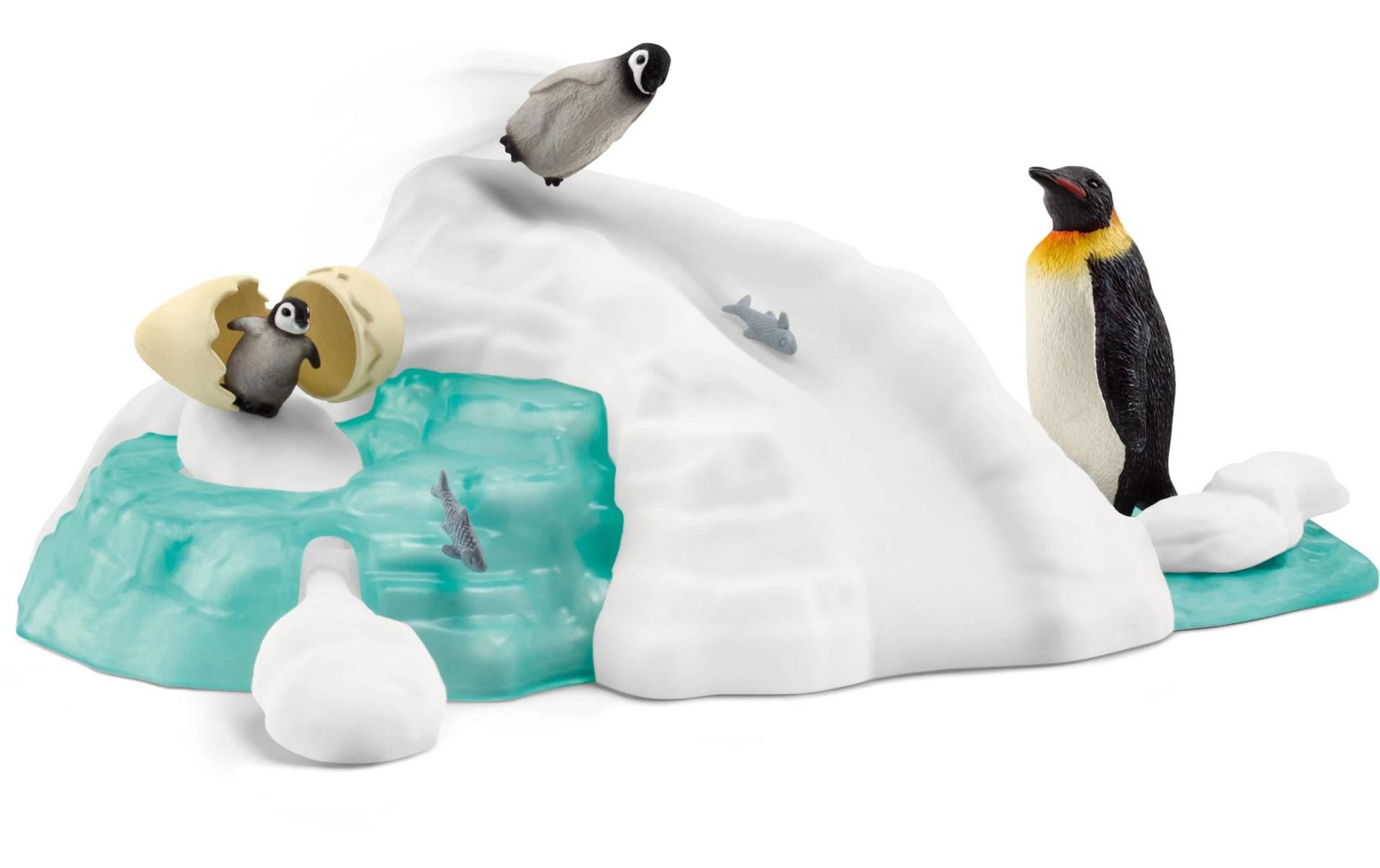 Schleich® Spielfigur »Pinguin-Familienspass« von Schleich®