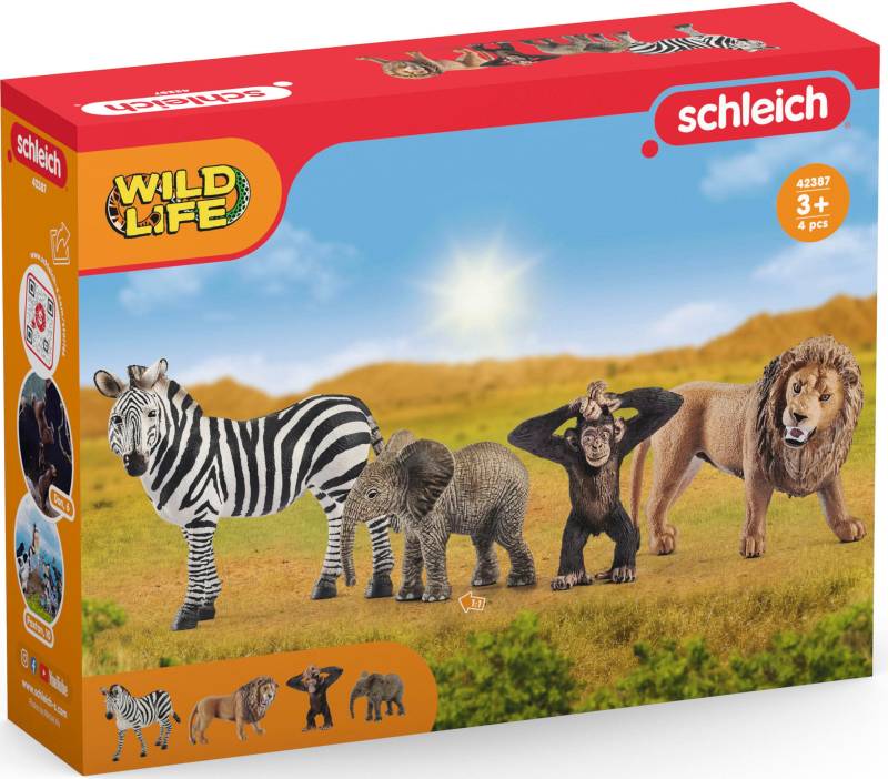 Schleich® Spielfigur »WILD LIFE, Starter Set (42387)«, (Set) von Schleich®