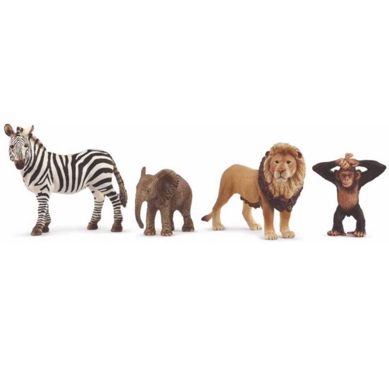 Schleich® Spielfigur »Wild Life «Afrika» Starter-Set 4-teilig« von Schleich®