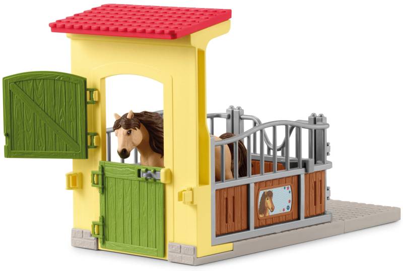 Schleich® Spielwelt »FARM WORLD, Ponybox mit Islandpferd Hengst (42609)« von Schleich®