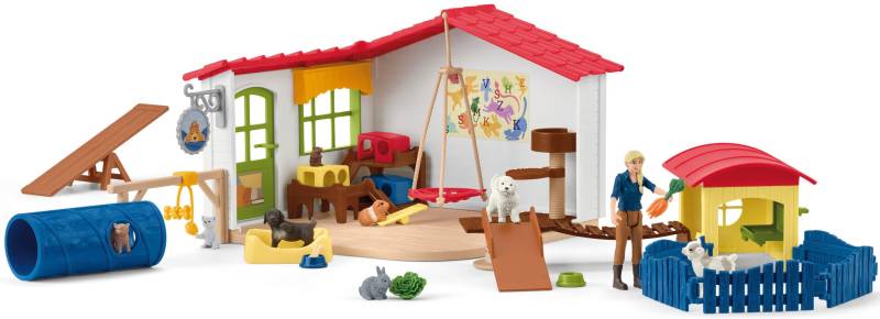 Schleich® Spielwelt »FARM WORLD, Tierhotel (42607)«, Made in Europe von Schleich®