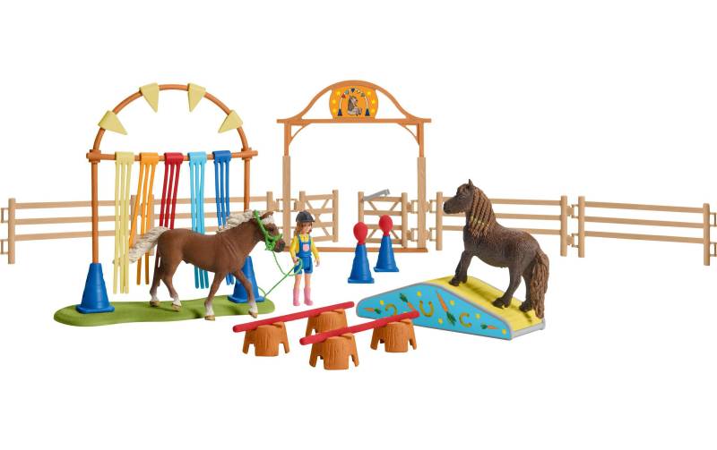 Schleich® Spielwelt »Farm World Pony Agility Training« von Schleich®