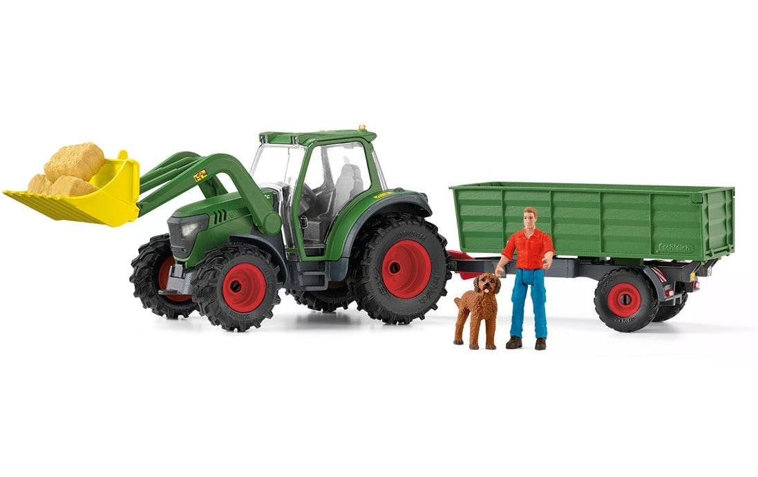 Schleich® Spielwelt »Farm World Traktor mit Anhänger« von Schleich®