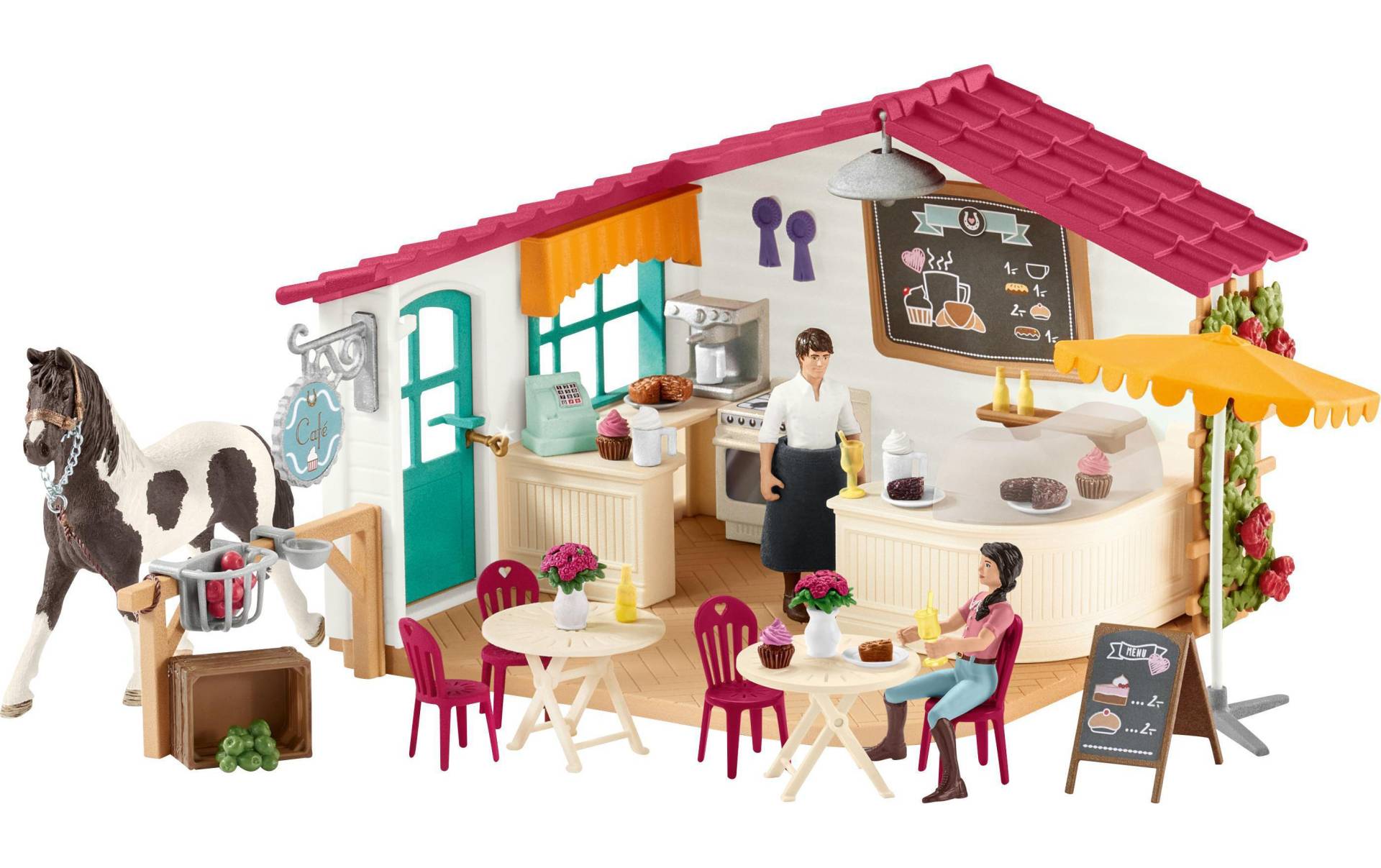 Schleich® Spielwelt »Horse Club Reiter-Café« von Schleich®