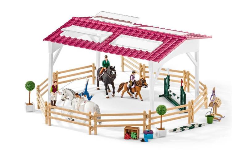 Schleich® Spielwelt »Horse Club Reitschule mit Reiterinnen« von Schleich®