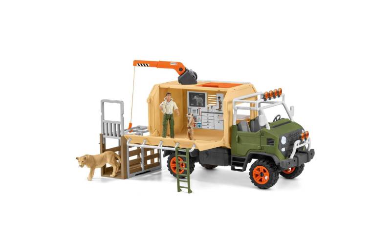 Schleich® Spielwelt »Wild Life Grosser Truck Tierrettung« von Schleich®