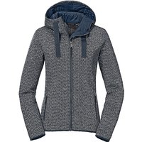 SCHÖFFEL Damen Fleecejacke Aurora L Hoodie dunkelblau | 38 von Schöffel