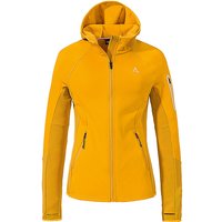 SCHÖFFEL Damen Fleecejacke Lodron L Hoodie gold | 36 von Schöffel