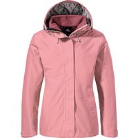 SCHÖFFEL Damen Wanderjacke Okere 2L 3in1 Hoodie rosa | 34 von Schöffel