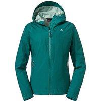 SCHÖFFEL Damen Wanderjacke Wamberg L 2L Hoodie petrol | 34 von Schöffel