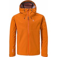 SCHÖFFEL Herren Wanderjacke Cascata 3L Hoodie orange | 48 von Schöffel