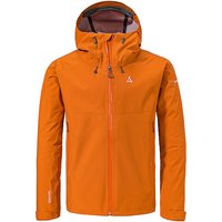 SCHÖFFEL Herren Wanderjacke Cascata 3L Hoodie orange | 56 von Schöffel