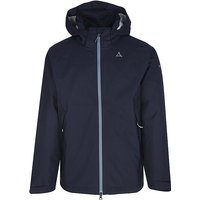 SCHÖFFEL Herren Wanderjacke Easy XT 2L Pack-Away Hoodie M dunkelblau | 48 von Schöffel