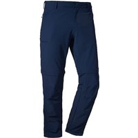 SCHÖFFEL Herren ZipOff Hose Folkstone dunkelblau | 50 (lang) von Schöffel