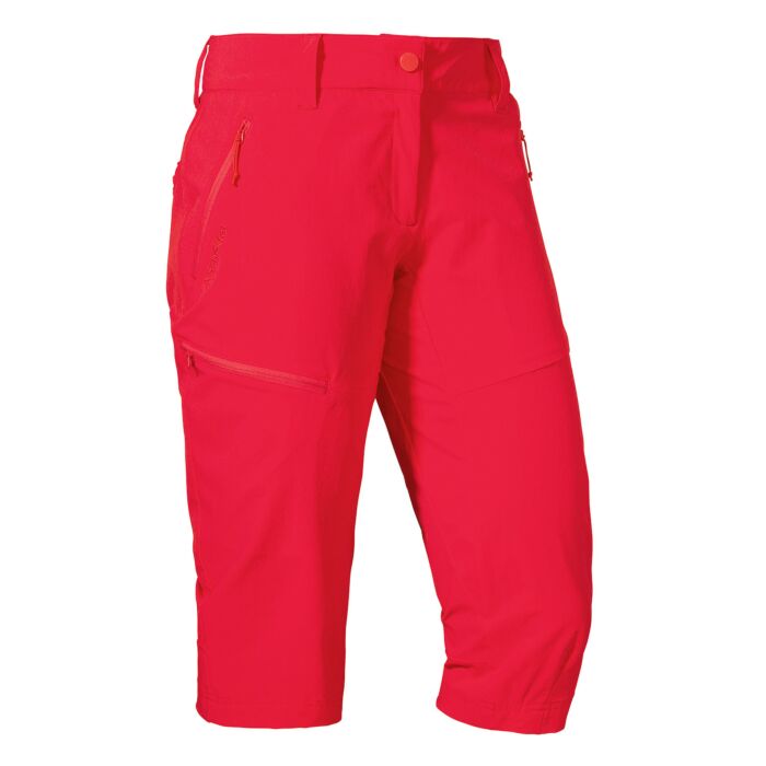 Schöffel 3/4 Damen Outdoorhose Caracas2, himbeer, 36 von Schöffel