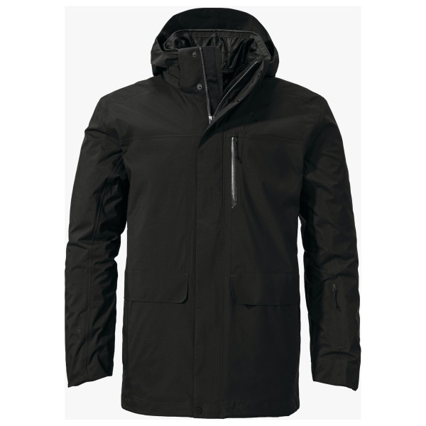 Schöffel - 3In1 Parka Barth - Doppeljacke Gr 46 schwarz von Schöffel