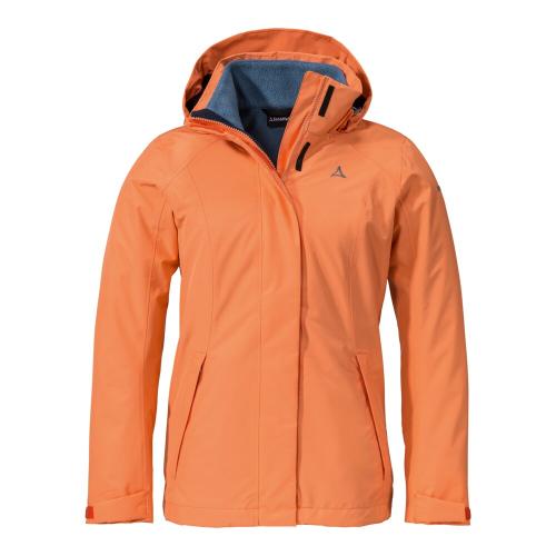 Schöffel 3in1 Jacket Partinello L - orange (Grösse: 38) von Schöffel