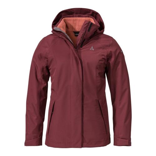 Schöffel 3in1 Jacket Partinello L - rot (Grösse: 40) von Schöffel