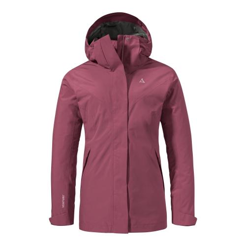 Schöffel 3in1 Jacket Style Tamina WMS - pink (Grösse: 38) von Schöffel