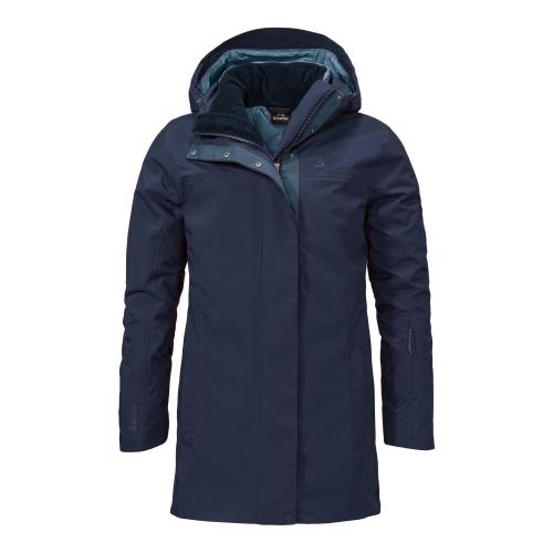 Schöffel 3in1 Parka Barth L - blau (Grösse: 38) von Schöffel