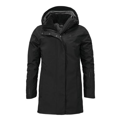 Schöffel 3in1 Parka Barth L - schwarz (Grösse: 34) von Schöffel