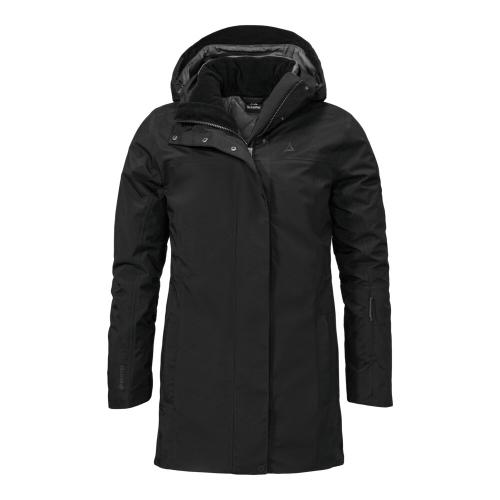 Schöffel 3in1 Parka Barth L - schwarz (Grösse: 36) von Schöffel