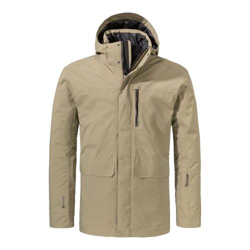 Schöffel 3in1 Parka Barth M - braun (Grösse: 48) von Schöffel