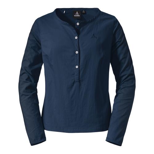 Schöffel Blouse Catania L - blau (Grösse: 42) von Schöffel