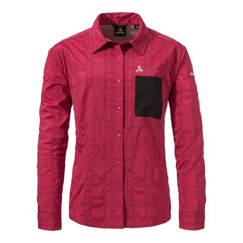 Schöffel Blouse Style Jalpuh WMS - rot (Grösse: 34) von Schöffel