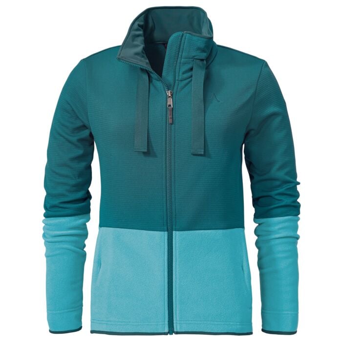 Schöffel Damen Fleecejacke Pelham L, petrol, 36 von Schöffel