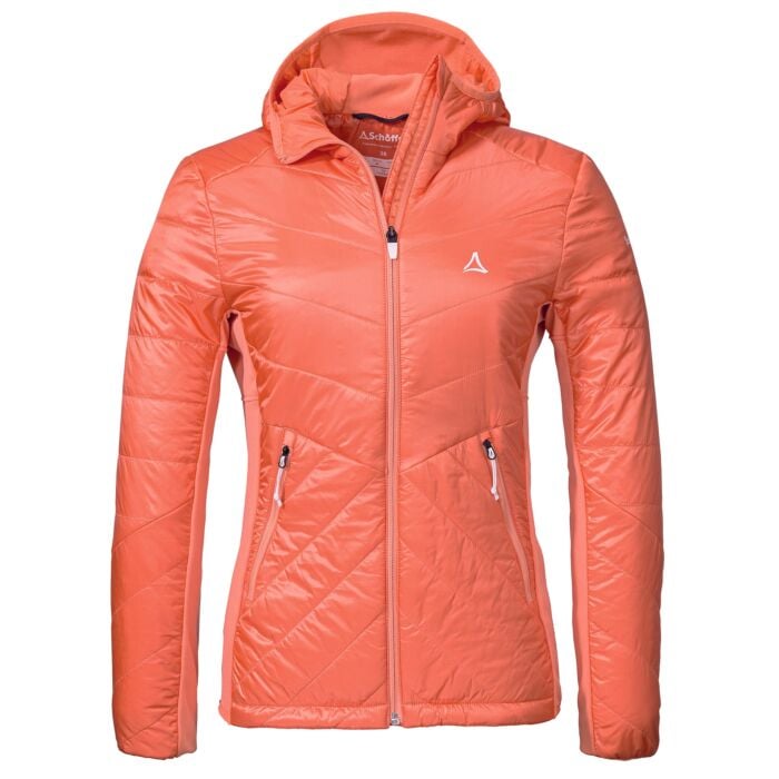 Schöffel Damen Jacke Stams L, orange, 36 von Schöffel