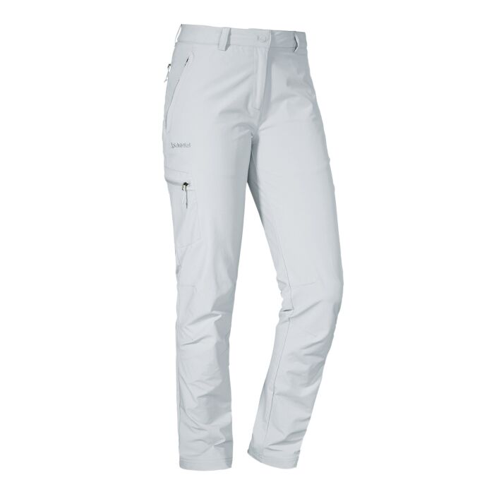 Schöffel Damen Outdoorhose Ascona, hellgrau, 48 von Schöffel