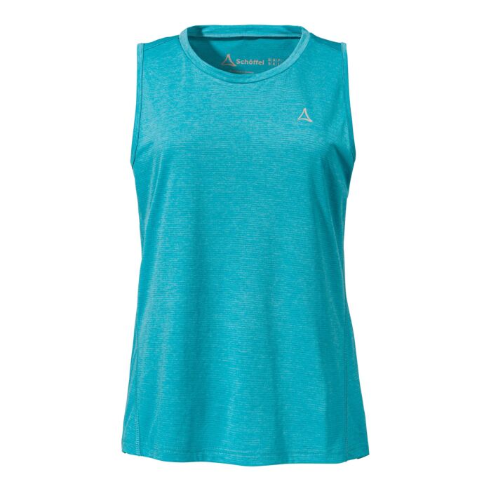 Schöffel Damen Top Tauron L, aqua blau, 36 von Schöffel