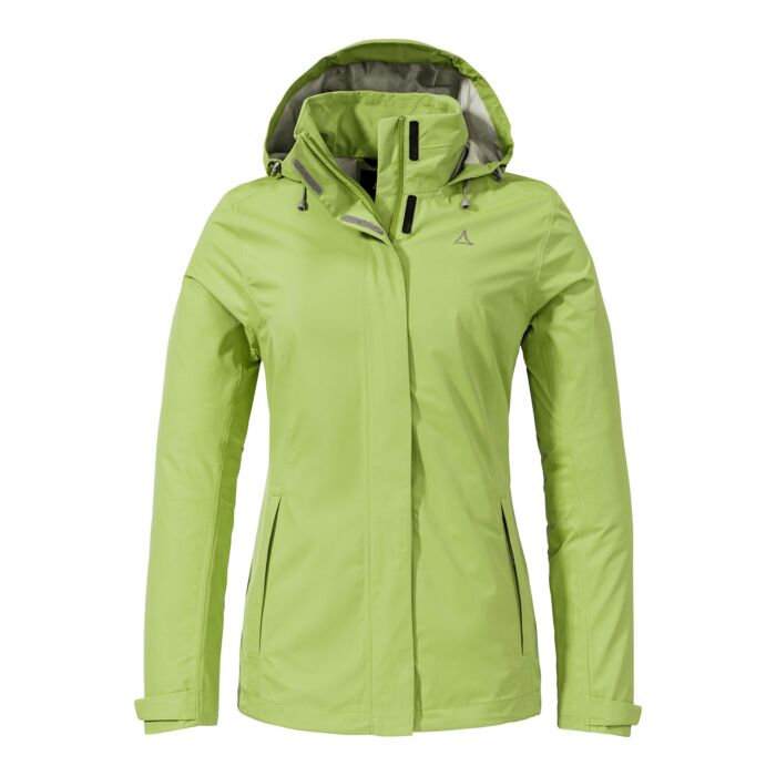 Schöffel Damen Wander-Jacke Gmund L, hellgrün, 40 von Schöffel