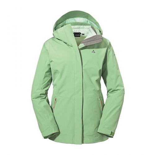 Schöffel Doppeljacke 3in1 Jacket Auerspitz L - grün (Grösse: 36) von Schöffel