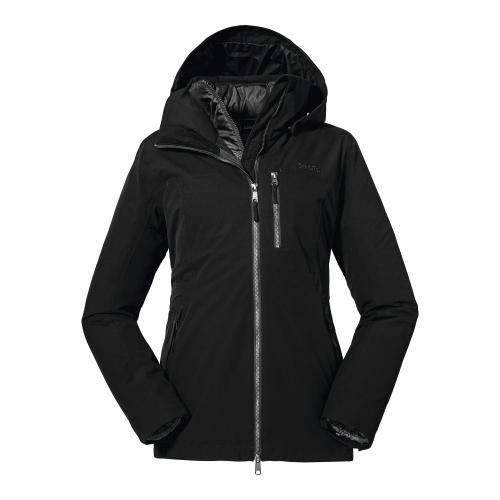 Schöffel Doppeljacke 3in1 Jacket Krakau L - schwarz (Grösse: 40) von Schöffel