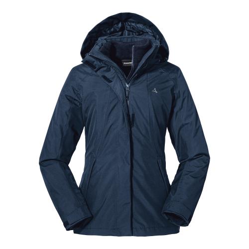 Schöffel Doppeljacke 3in1 Jacket Partinello L - blau (Grösse: 38) von Schöffel