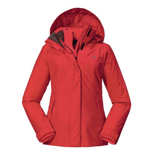 Schöffel Doppeljacke 3in1 Jacket Partinello L - rosa (Grösse: 38) von Schöffel