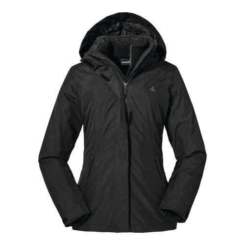 Schöffel Doppeljacke 3in1 Jacket Partinello L - schwarz (Grösse: 22) von Schöffel