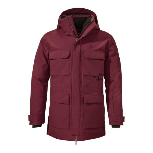 Schöffel Down Parka Ridgeland M - rot (Grösse: 48) von Schöffel