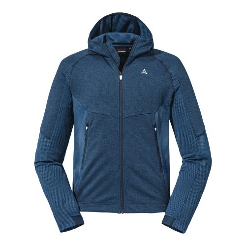 Schöffel Fleece Hoody Forillon M - blau (Grösse: 46) von Schöffel