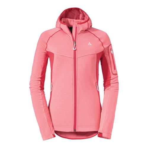 Schöffel Fleece Hoody Hydalen L - rosa (Grösse: 40) von Schöffel