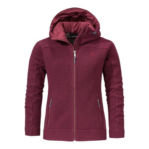 Schöffel Fleece Hoody Lakefield L - rot (Grösse: 40) von Schöffel