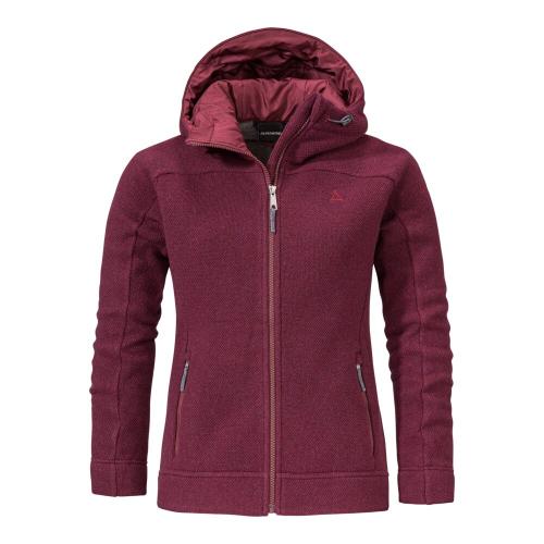 Schöffel Fleece Hoody Lakefield L - rot (Grösse: 42) von Schöffel