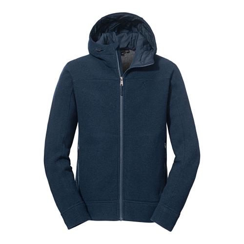 Schöffel Fleece Hoody Lakefield M - blau (Grösse: 46) von Schöffel